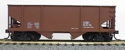 Accurail 2398 HO Scale Canton Car Co 55 Ton 2 Bay Open Hopper Kit Oxide Red Data Only NOS