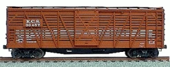 Accurail 4718 HO Scale 40' Wood Stock Car Kit Kansas City Southern KCS - NOS