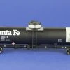 American Limited Models 1834 HO Scale GATC Welded Tank Car Santa Fe (White/Diesel) ATSF 101138