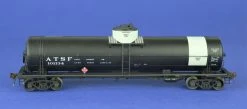 American Limited Models 1845 HO Scale GATC Welded Tank Car Santa Fe (White/Diesel) ATSF 101134
