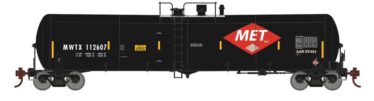 Athearn 18016 N Scale 30,000 Gallon Ethanol Tank Car Midwest Ethanol Transport MWTX 112607 1 Athearn 18016 N Scale 30,000 Gallon Ethanol Tank Car Midwest Ethanol Transport MWTX 112607