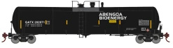 Athearn 18025 N Scale 30,000 Gallon Ethanol Tank Car Abengoa Bioenergy GATX 3 Pack #1