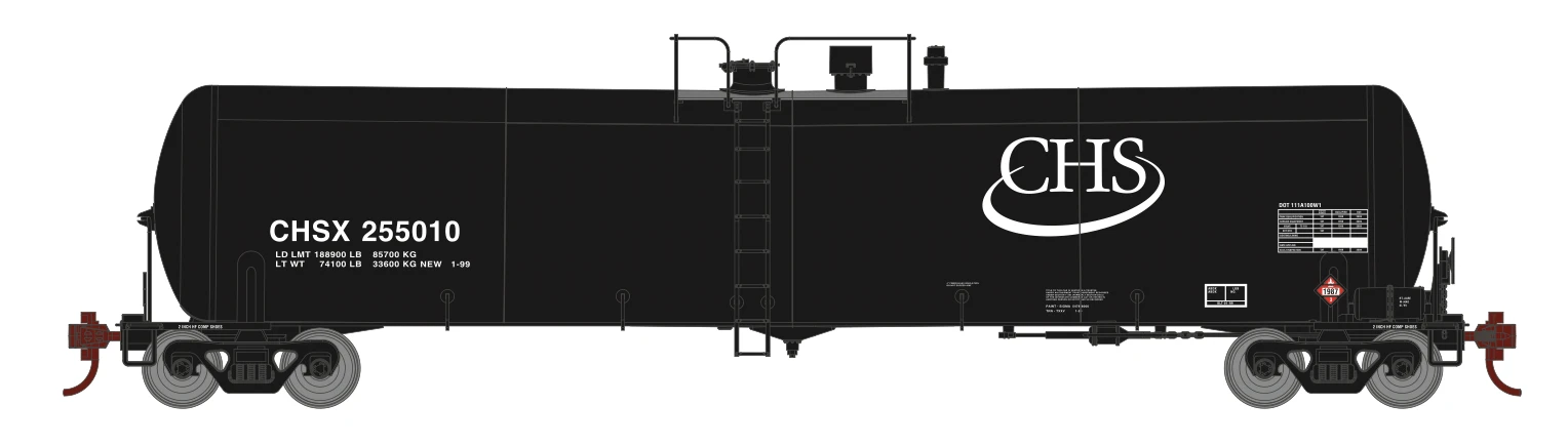 Athearn 29930 HO Scale 30,000 Gallon Ethanol Tank Car CHSX 3 Pack #2 1 Athearn 29930 HO Scale 30,000 Gallon Ethanol Tank Car CHSX 3 Pack #2