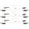 Athearn 3586 N Scale 33,900 Gallon Tank Car Procor "Early" PROX 3 Pack #2
