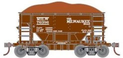 Athearn 87029 HO Scale 24' Ore Car 6 Pack Milwaukee Road MILW #3 - NOS