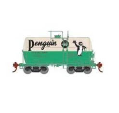 Athearn 97175 HO Scale NACC 8,000 Gallon Beer Can Tank Car Penguin Ginger Ale NADX 7107