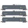Athearn Genesis G25584 HO Scale 33,900 Gallon LPG Tank Car GATX 3 Pack #2