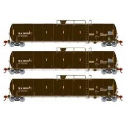 Athearn Genesis G25590 HO Scale 33,900 Gallon LPG Tank Car TILX 3 Pack #2