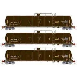 Athearn Genesis G25595 HO Scale 33,900 Gallon LPG Tank Car Chevron USA CPDX 3 Pack #1