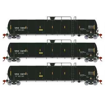 Athearn Genesis G25599 HO Scale 33,900 Gallon LPG Tank Car Southern Illinois Railcar SRIX 3 Pack #2 1 Athearn Genesis G25599 HO Scale 33,900 Gallon LPG Tank Car Southern Illinois Railcar SRIX 3 Pack #2