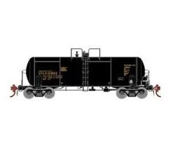 Athearn Genesis G25764 HO Scale 13,000 Gallon Acid Tank Car "Black" UTLX 13833