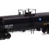 Athearn Genesis G40161 HO Scale GATC 20,000 Gal Tank Car Black GATX 27106