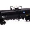 Athearn Genesis G40163 HO Scale GATC 20,000 Gal Tank Car Black GATX 27117