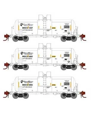 Athearn Genesis GN15312 N Scale 13,000 Gallon Acid Tank Car Grupo Mexico MDCX 3 Pack 1 Athearn Genesis GN15312 N Scale 13,000 Gallon Acid Tank Car Grupo Mexico MDCX 3 Pack
