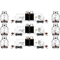 Athearn Genesis GN15316 N Scale 13,000 Gallon Acid Tank Car GE Rail NATX 3 Pack -Athearn Shop athearn genesis gn15316 n scale 13 000 gallon acid tank car ge rail natx 3 pack2
