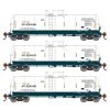 Athearn RTR 16401 HO Scale 16k Clay Slurry Tank Car Union UTLX 3 Pack