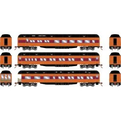 Athearn Shop -Athearn Shop athearn rtr 88233 ho scale heavyweight passenger 3 car set milwaukee road milw2