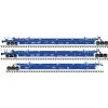Atlas 20006618 HO Scale Thrall 53' 3-Unit Articulated Well Car BNSF/SFLC 9076
