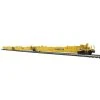 Atlas O Master 3003055A O Scale Gunderson MAXI-IV 3 Unit Well Car Yellow TTX