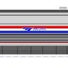 Kato 35-6212 HO Scale Viewliner II Baggage Car Phase IIIHeritage Amtrak 61058