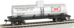 Bachmann 17812 N Scale Single Dome Tank Car British American Oil BAOX 358