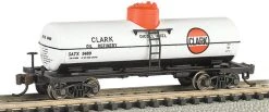Bachmann 17857 N Scale Single Dome Tank Car Clark GATX 9489