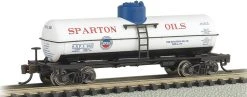 Bachmann 17862 N Scale Single Dome Tank Car Sparton Oil SHPX 8757