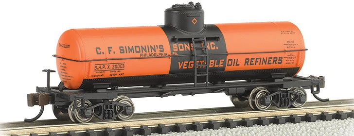 Bachmann 17866 N Scale Single Dome Tank Car CF Simonin's Sons SHPX 20003 1 Bachmann 17866 N Scale Single Dome Tank Car CF Simonin's Sons SHPX 20003