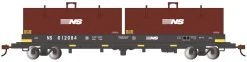 Bachmann 71403 HO Scale Coil Car With Load Norfolk Southern NS 612084