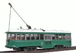 Bachmann Spectrum 84603 HO Scale Peter Witt Street Car Brooklyn & Queens Transit DCC - Like New USED