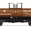 BLI 7665 HO Scale 6000 Gallon Tank Car Penn Salt/Solvay Early 1950s Variety 2 Pack C