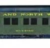 Branchline Trains 5426 HO Scale PS 14 Section Sleeper Car Kit C&NW "Shore Wood" - NOS