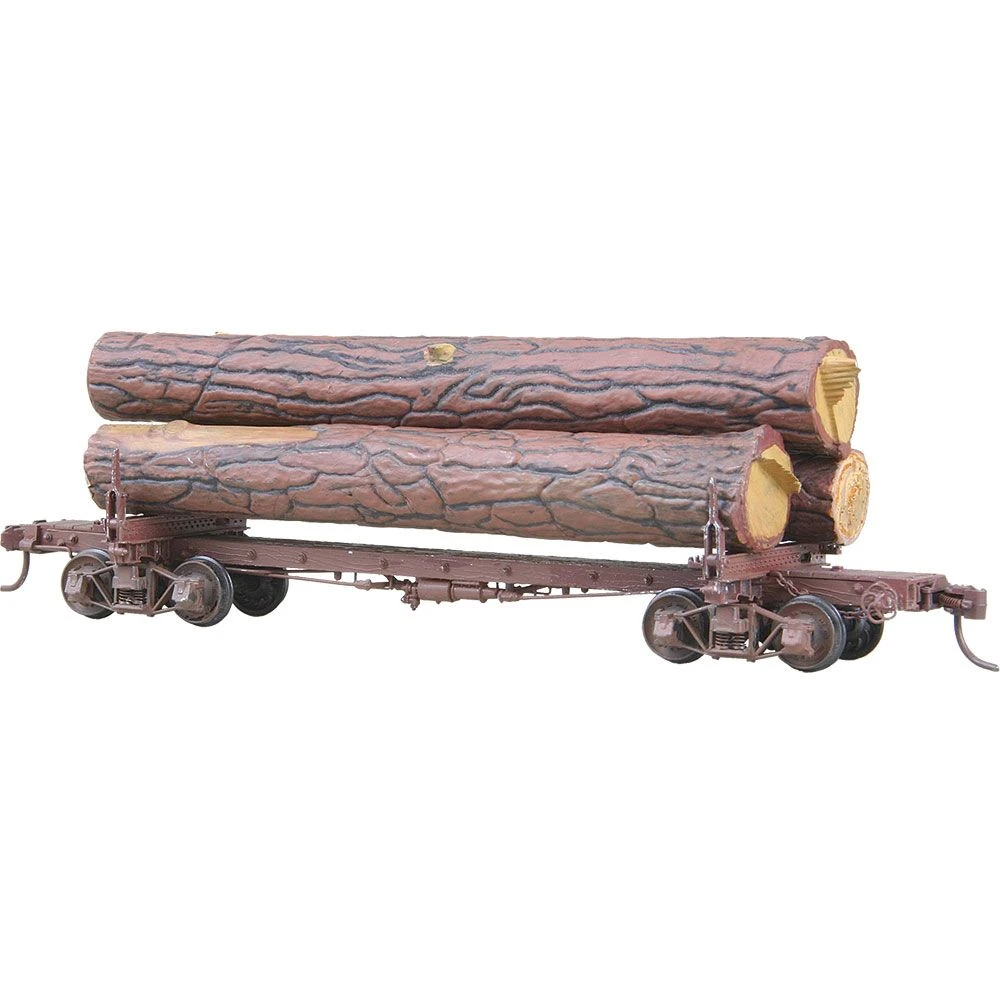 Kadee 102 HO Scale 42' Skeleton Log Car Kit With Logs - NOS 1 Kadee 102 HO Scale 42' Skeleton Log Car Kit With Logs - NOS