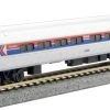 Kato 106-8013 N Scale Amtrak Amfleet I Phase I (Coach #21232, Cafe #20041) 2 Car Set B - NOS