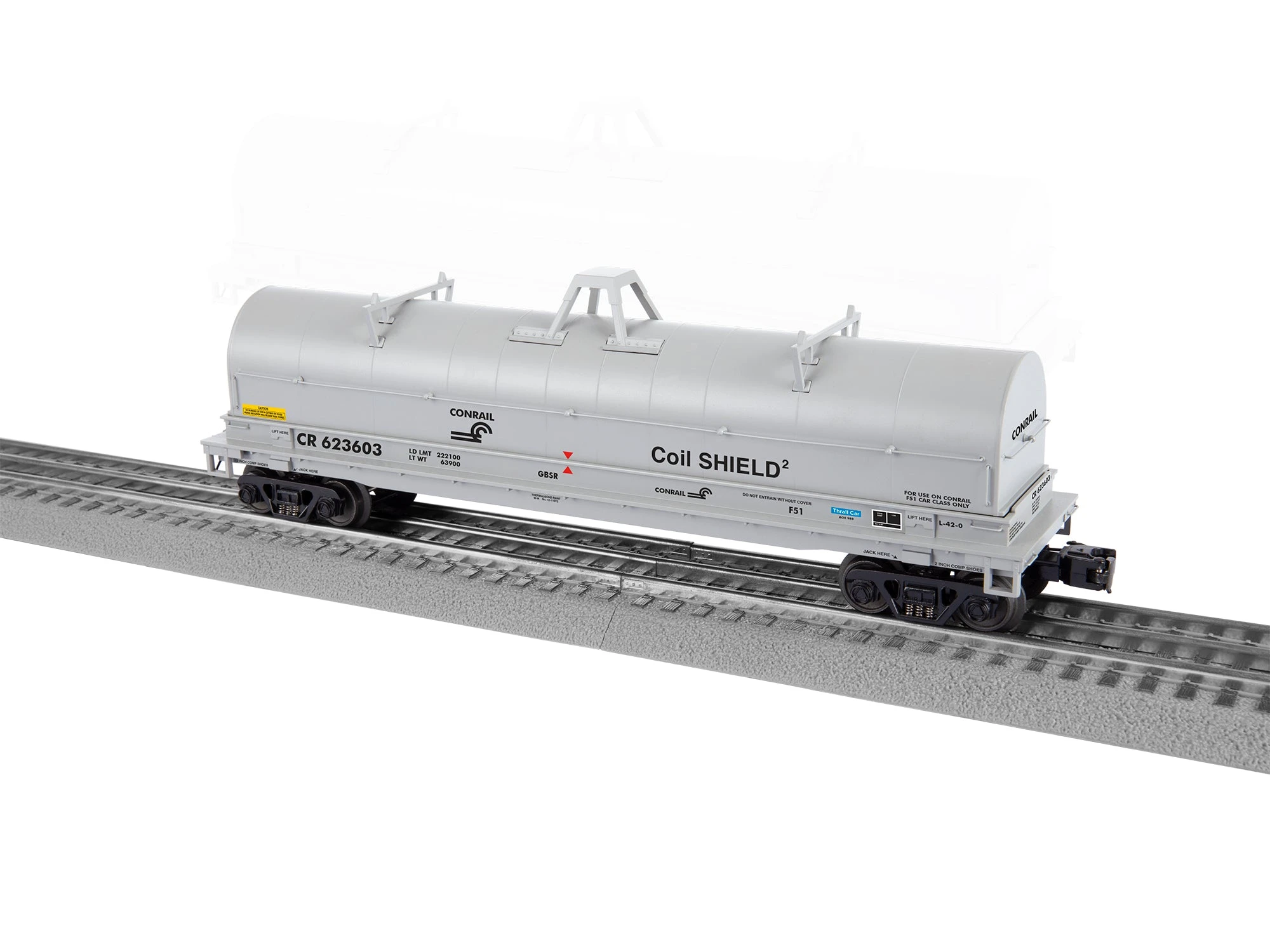 Lionel 2226471 O Scale Coil Car Conrail CR 623603 1 Lionel 2226471 O Scale Coil Car Conrail CR 623603