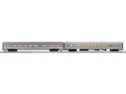 Lionel 2227270 O Scale LEGACY 21" Passenger Car Amtrak Phase III 2 Pack BTO