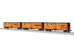 Lionel 2326300 O Scale Vision Reefer Car 3 Pack Santa Fe ATSF