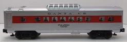 Lionel 6-16056 O Gauge Passenger Vista Dome Car Santa Fe ATSF - NOS