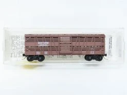 Micro-Trains 35140 N Scale 40' Wood Stock Car SOO Line 26630 - NOS