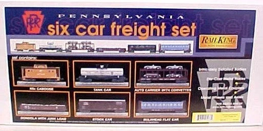 MTH 30-7007 O Gauge 6 Car Mixed Freight Set - NOS 1 MTH 30-7007 O Gauge 6 Car Mixed Freight Set - NOS