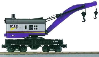 MTH 30-7928 O Gauge RailKing Crane Car 1999 MTH Club - NOS 1 MTH 30-7928 O Gauge RailKing Crane Car 1999 MTH Club - NOS