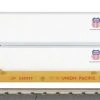 MTH Railking 30-4214C O Gauge Husky Stack Well Car With ETD Union Pacific UP 548059 - USED