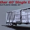 Proto 2000 433-21204 HO Scale 40' Mather SingleDeck Stock Car Kit Northern Pacific NP 80188 - NOS