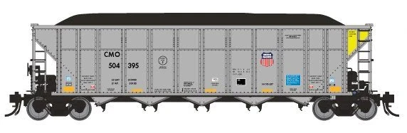 Rapido 169021A HO Scale AutoFlood III RD Coal Hopper Union Pacific UP/CMO Single Car # Varies 1 Rapido 169021A HO Scale AutoFlood III RD Coal Hopper Union Pacific UP/CMO Single Car # Varies