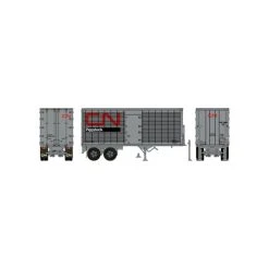 Rapido Trains 403090 HO Scale 26' Can-Car Dry Van Trailer With Side Door CN Piggyback 206132 -Athearn Shop rapido trains 403090 ho scale 26 can car dry van trailer with side door cn piggyback 2061322