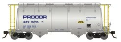 Rapido Trains 72003A HO Scale Procor 3000cuft Aluminum Hopper "Handrail & Worldmark" UNPX Car #3