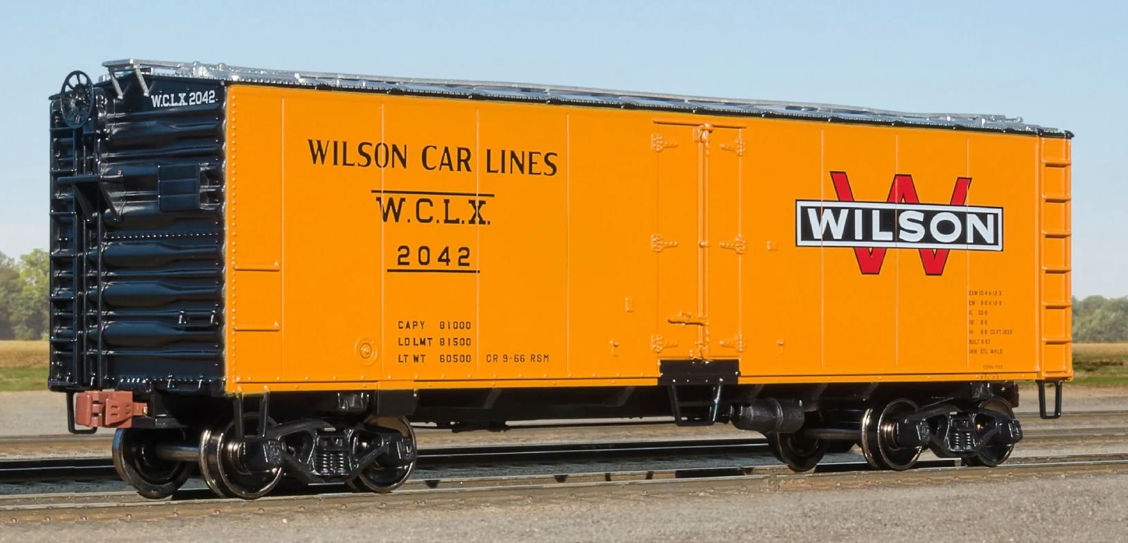 ScaleTrains Kit Classics 1264 40' Steel Reefer Wilson Car Lines WCLX 2478 1 ScaleTrains Kit Classics 1264 40' Steel Reefer Wilson Car Lines WCLX 2478