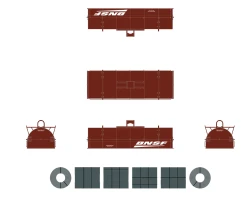 ScaleTrains Rivet 38402 HO Scale Thrall 48' Coil Steel Car BNSF "Wedge" 534106 7 ScaleTrains Rivet 38402 HO Scale Thrall 48' Coil Steel Car BNSF "Wedge" 534106 -Athearn Shop scaletrains rivet 38402 ho scale thrall 48 coil steel car bnsf wedge 534106 3