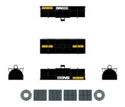 ScaleTrains Rivet 38422 HO Scale Thrall 48' Coil Steel Car NS 169649 7 ScaleTrains Rivet 38422 HO Scale Thrall 48' Coil Steel Car NS 169649 -Athearn Shop scaletrains rivet 38422 ho scale thrall 48 coil steel car ns 169649 2