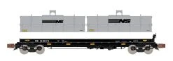 ScaleTrains Rivet 38509 HO Scale Thrall 48' Coil Steel Car "Mismatched" Norfolk Southern NS 169672
